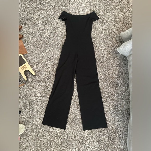 Lulus off the shoulder jumpsuit - Picture 6 of 10